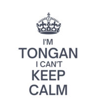 I'm Tongan I can't keep calm. - Cushion cover Design