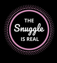 The snuggle is real - Womens Maple Tee Design