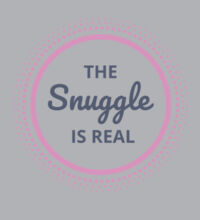 The snuggle is real - Womens Crop Hood Design