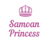 Samoan Princess - Kids Youth T shirt Design