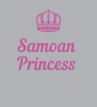 Samoan Princess - Womens Crop Hood Design