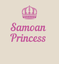 Samoan Princess - Heavy Duty Canvas Tote Bag Design