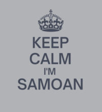 Keep Calm I'm Samoan - Kids Supply Crew Design