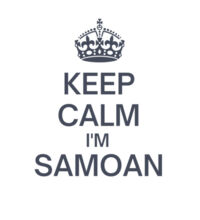 Keep Calm I'm Samoan - Kids Unisex Classic Tee Design