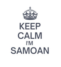 Keep Calm I'm Samoan - Mens Lowdown Singlet Design
