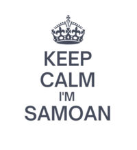 Keep Calm I'm Samoan - Cushion cover Design