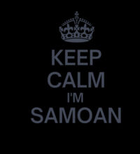 Keep Calm I'm Samoan - Kids Wee Tee Design