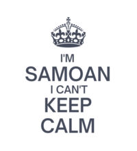 I'm Samoan I can't keep calm. - Kids Unisex Classic Tee Design