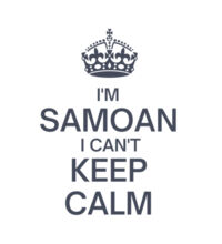 I'm Samoan I can't keep calm. - Mini-Me One-Piece Design