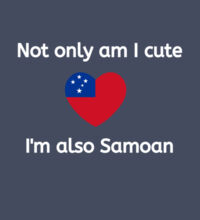 Cute and Samoan - Kids Unisex Classic Tee Design