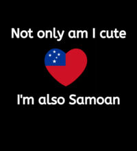 Cute and Samoan - Kids Wee Tee Design