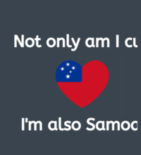 Cute and Samoan - Mens Premium Hood Design