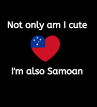 Cute and Samoan - Mens Staple T shirt Design