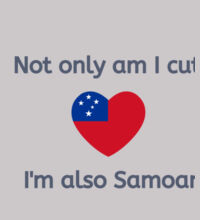 Cute and Samoan - Womens Supply Hood Design