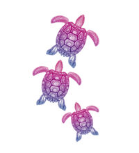 Purple turtle family - Mens Staple T shirt Design