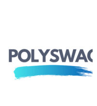 Polyswag Blue - Womens Crop Tee Design