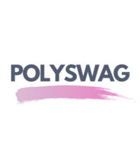 Polyswag Pink - Womens Crop Tee Design