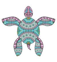 Turquoise Turtle - Cushion cover Design