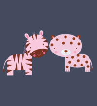 Zebra and Leopard - Kids Unisex Classic Tee Design