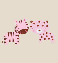 Zebra and Leopard - Heavy Duty Canvas Tote Bag Design