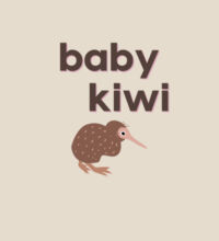 Baby Kiwi - Heavy Duty Canvas Tote Bag Design