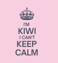 I'm Kiwi I can't keep calm. - Kids Wee Tee Design