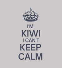 I'm Kiwi I can't keep calm. - Womens Supply Hood Design