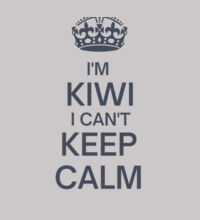 I'm Kiwi I can't keep calm. - Womens Premium Crew Design