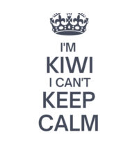 I'm Kiwi I can't keep calm. - Womens Maple Tee Design