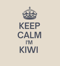 Keep Calm I'm Kiwi - Heavy Duty Canvas Tote Bag Design
