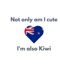 Cute and Kiwi - Womens Crop Tee Design