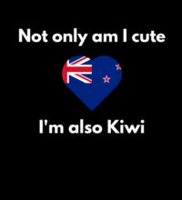 Cute and Kiwi - Kids Longsleeve Tee Design