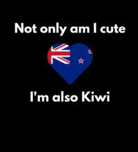 Cute and Kiwi - Kids Youth T shirt Design