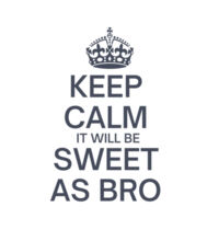 Keep Calm Sweet As - Mens Base Longsleeve Tee Design