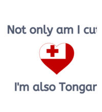 Cute and Tongan - Mug Design