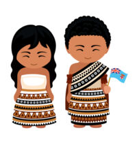 Fijian children - Cushion cover Design
