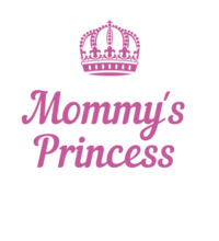 Mommy's Princess - Cushion cover Design