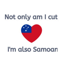 Cute and Samoan - Mug Design