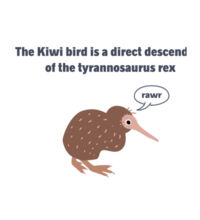 Kiwi Tyrannosarus Rex - Mug Design