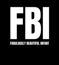 FBI baby - Kids Wee Tee Design