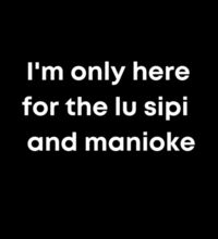 I'm only here for the lu sipi - Tote Bag Design