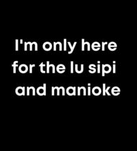 I'm only here for the lu sipi - Kids Wee Tee Design