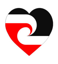 Maori Heart - Tote Bag Design