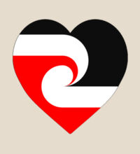 Maori Heart - Heavy Duty Canvas Tote Bag Design