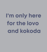 Only here for the lovo - Kids Supply Hoodie Design