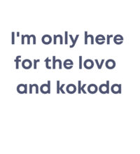 Only here for the lovo - Kids Unisex Classic Tee Design