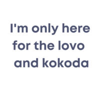 Only here for the lovo - Mens Lowdown Singlet Design
