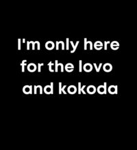 Only here for the lovo - Kids Supply Hoodie Design