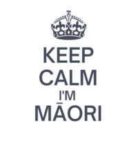 Calm and Maori - Kids Youth T shirt Design