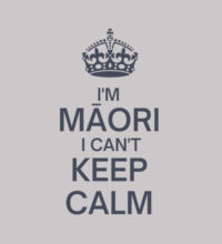 I'm Maori I can't keep calm - Womens Premium Hood Design